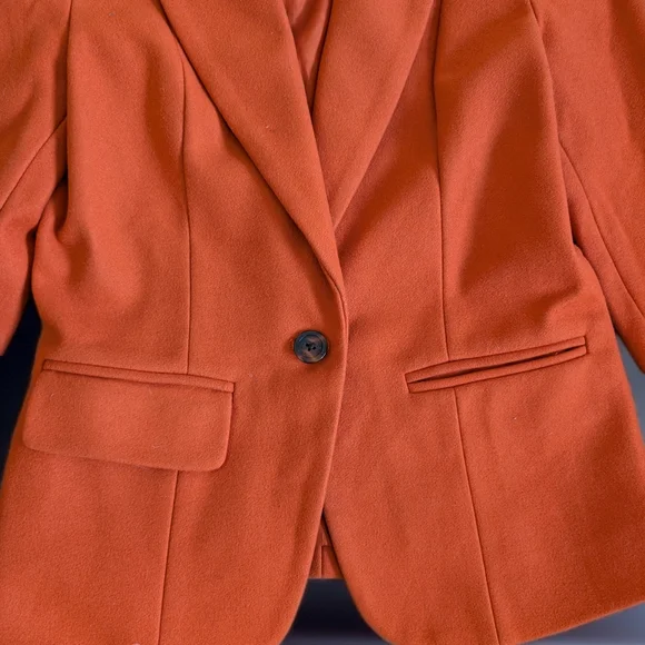 MICHAEL Michael Kors Bold Orange Suit Jacket - Picture 3 of 7